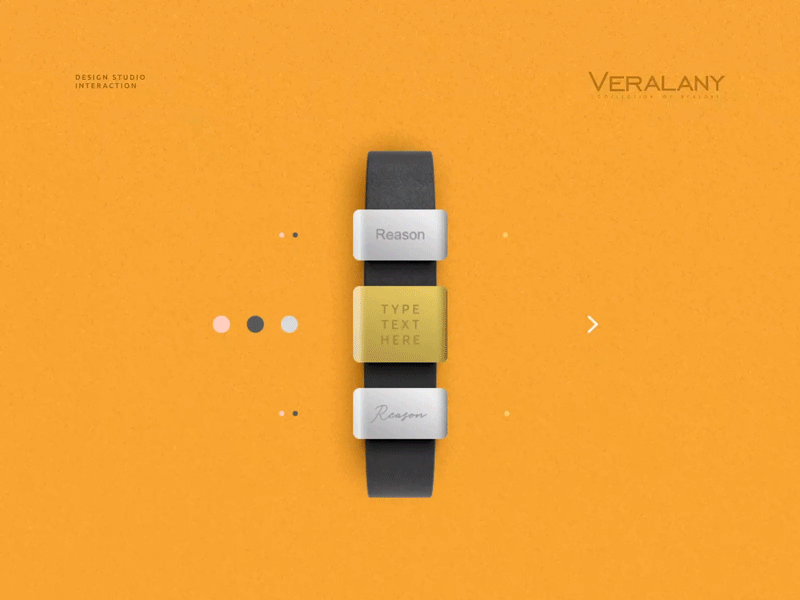 Veralany | Design Studio after effects anchor animation bracelet clean collection comfort design ecommerce elegant fashion gradient interaction jewelry modern pandora reason reminder ui ux