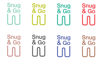 Snug & Go logo concept 2 branding logo