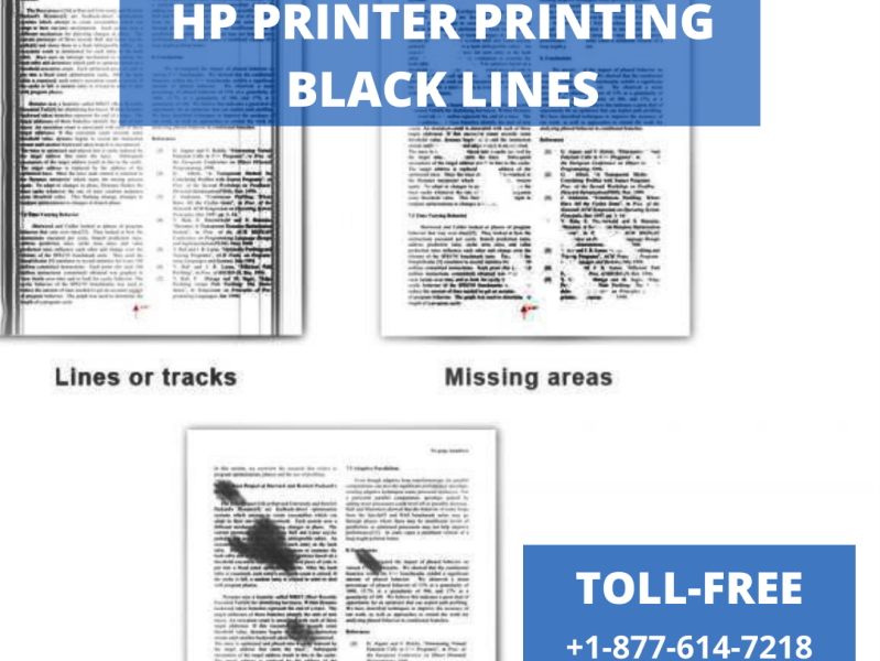 HP Printer Printing Black Lines & Smudges on Paper by Printwith us on