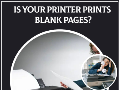 Is Your Printer Prints Blank Pages? by Printwith us on Dribbble