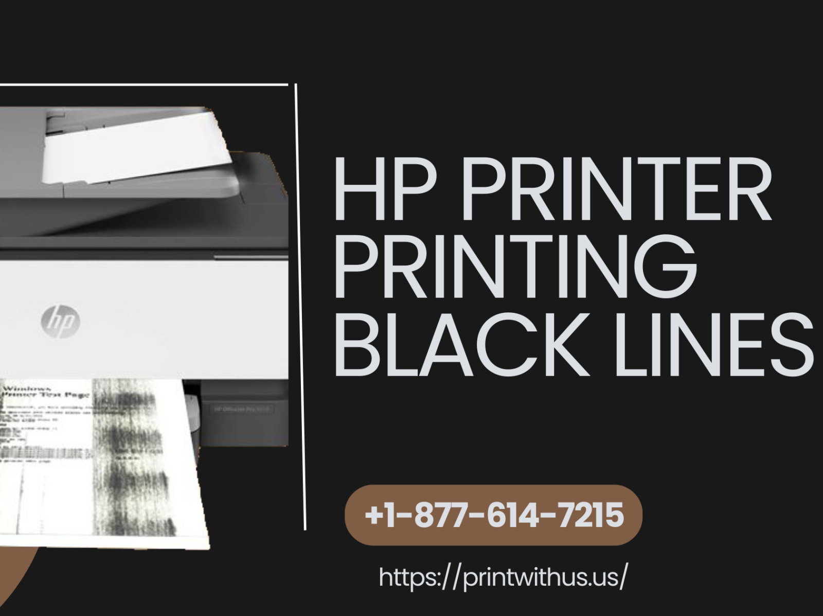 HP Printer Printing Blacklines Issue Fix It by Printwith us on Dribbble