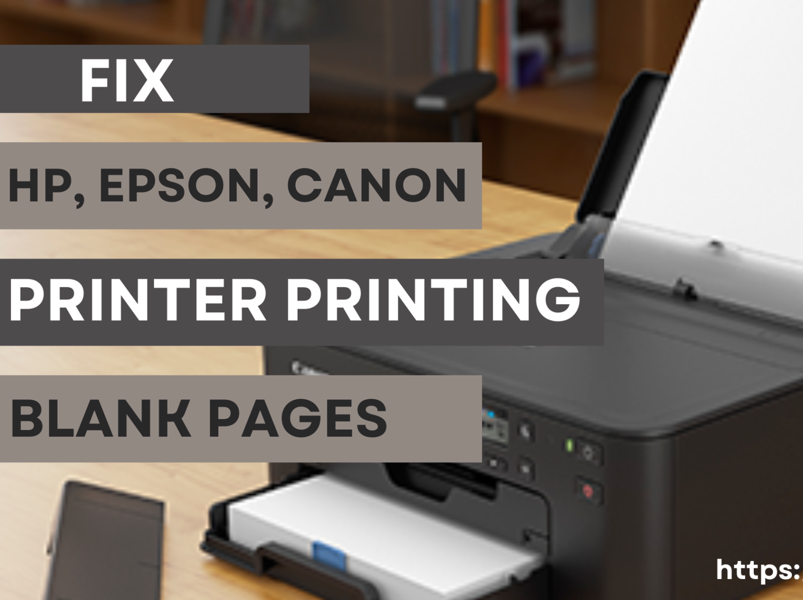 Fix HP, EPSON & CANON Printer Printing Blank Pages by Printwith us on