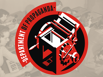DEPARTMENT OF PROPAGANDA | T-Shirt illustration press print printing propaganda russian tshirt vintage