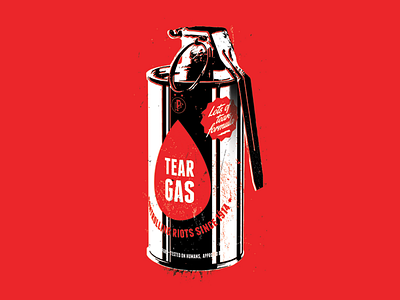 Tear gas can