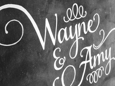 Chalkboard Lettering typography