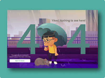 Daily UI 008 - 404 Page 008 404 404page dailyui ui uiux uiuxdesign ux