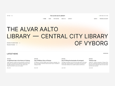 The Alvar Aalto Library (Viipuri Library)