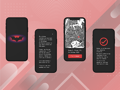 Batman Notification App (For Residents)