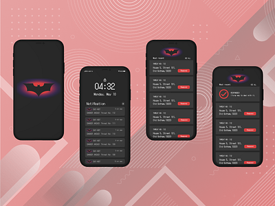 Batman Notification App (For Batman)