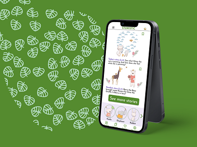 Storistic (Updated) - A Tool to Help Kids Learn About Emotions app branding design responsive ui ux