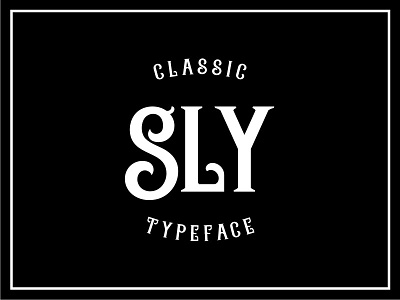 Sly Typeface