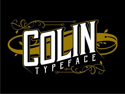 Colin Typeface beer classic condensed font serif twicolabs typeface typography vintage wine