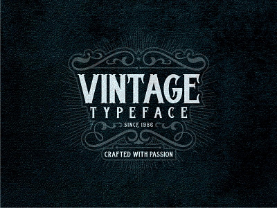 Trigger Poster classic font lettering letters twicolabs typeface typography vintage