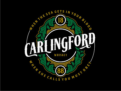 Whiskey carlingford classic font lettering letters twicolabs typeface typography vintage