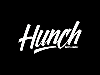 Hunch Typework futura lettering logo logotype streetwear twicolabs typography vector