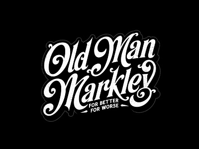 OMM Fan Art bluegrass fat wreck lettering old man markley twicolabs typography vector