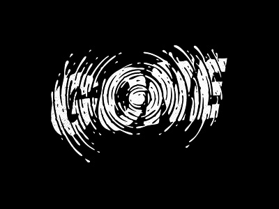Gone Warped futura lettering twicolabs typography vector