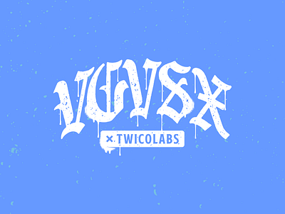 VGVSX Spray illustration lettering logo logotype tees design twicolabs typework typogaphy vector vintage