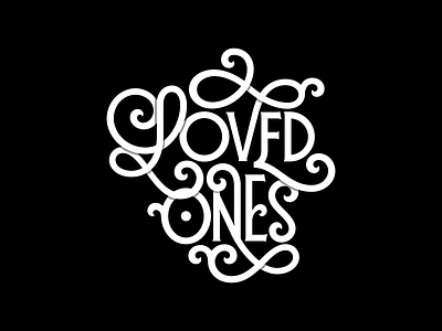 Loved Ones branding font illustration lettering logo logotype typework typography vector vintage