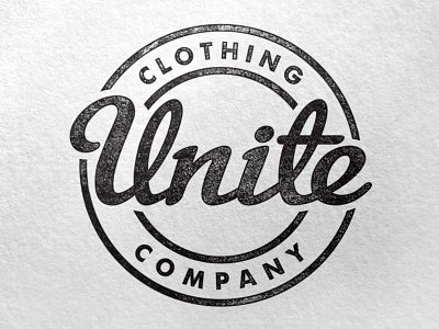 Unite Crest badge crest tees design textures twicolabs typography vector