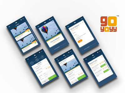 GoYayy App android app freelance fun ios mobile team travel ui ux website wip