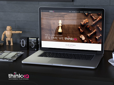 Think XQ Website design design event management minimal shots ui ux website