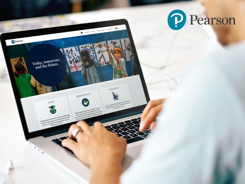 Pearson Website Design by Sriram Sarad Samoju on Dribbble