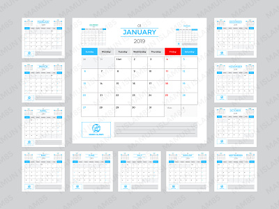 Calendar Design 2022 3d animation app branding design graphic design icon illustration logo motion graphics typography ui ux vector