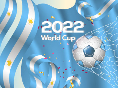 World Cup Design | Argentina Background Design | Modern Design