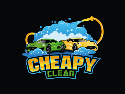 Car Washing Company Logo