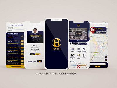 Travel Hajj and Umroh Mobile App UI/UX Design