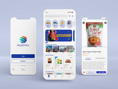Marketplace for export Indonesian product redesign ui ui design user interface