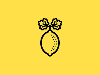 Lemon Maple branding icon identity lemon lemonade logo maple mark