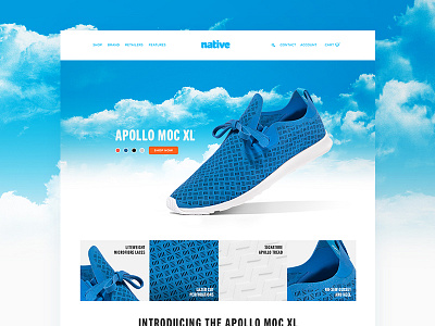 Native Shoes - XL Feature Page