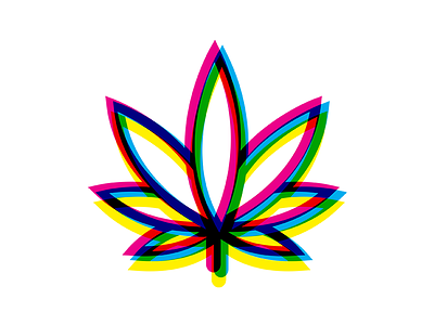 High Maintenance Leaf branding cannabis cmyk design high maintenance leaf logo marijuana plants rgb visual weed