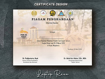 CERTIFICATE DESIGN