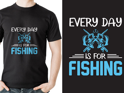 Fishing T-shirt Design lake