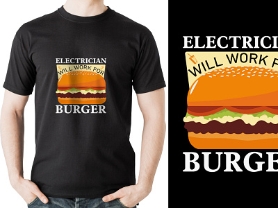 Burger T Shirt design print