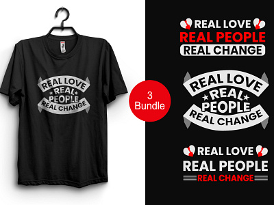 Real Love T shirt Design