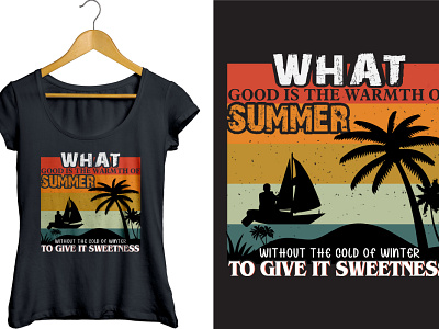 Summer T-shirt Design surfing