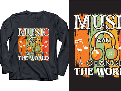 Music T-shirt Design