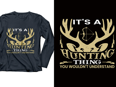 Hunting T-shirt Design