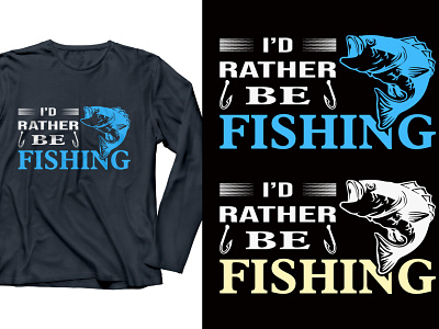 Fishing T-shirt Design