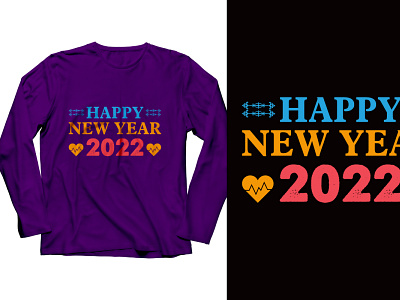 Happy New Year T-shirt Design