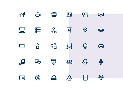 Coworking Icons