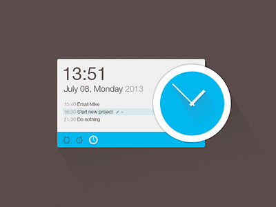 Time Widget