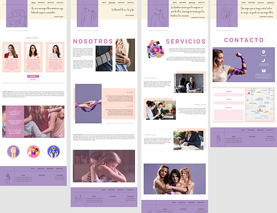 CONSULTORA MUJERES branding design graphic design ui