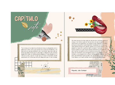 CAPÍTULO 7. Julio Cortázar design graphic design illustration typography vector