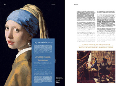 JOHANNES VERMEER. SEGUNDA PARTE design graphic design typography vector