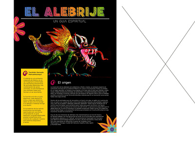 EL ALEBRIJE design graphic design illustration typography vector